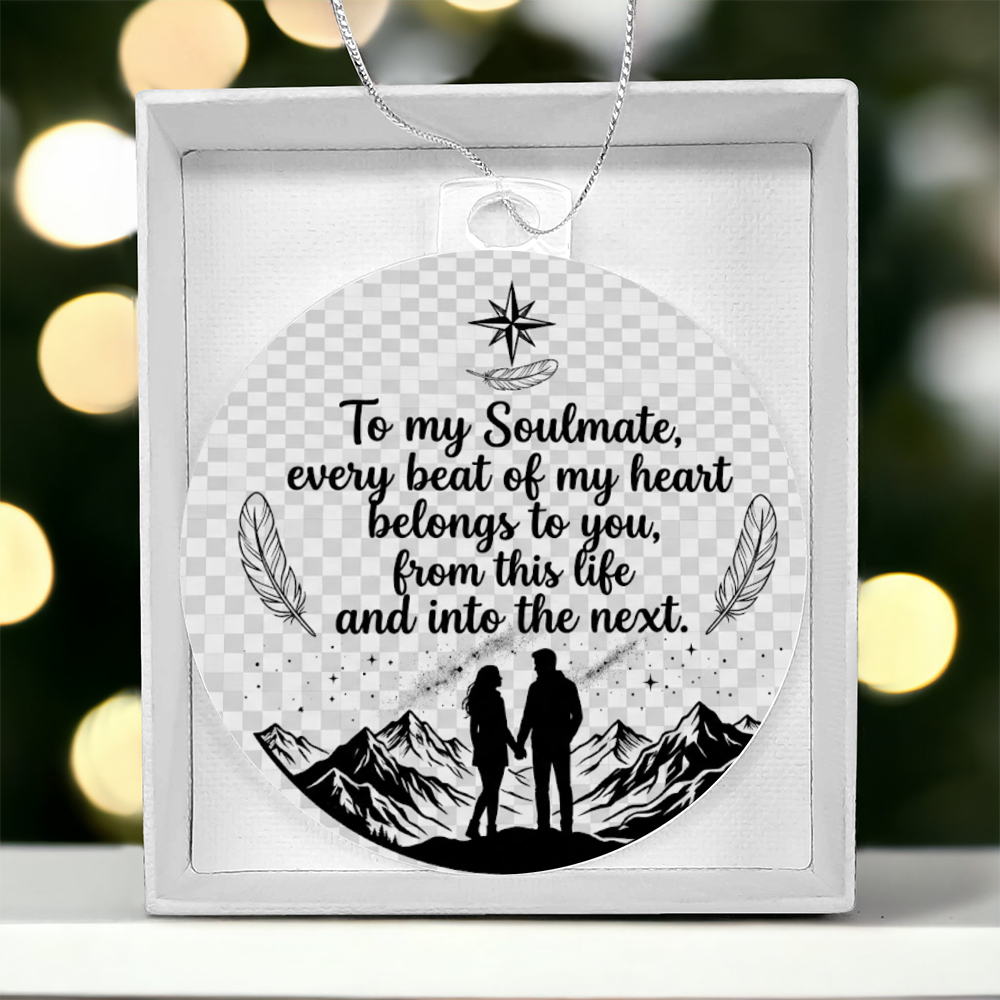 Custom Acrylic Bulb Ornament – A Forever Keepsake for Loved Ones