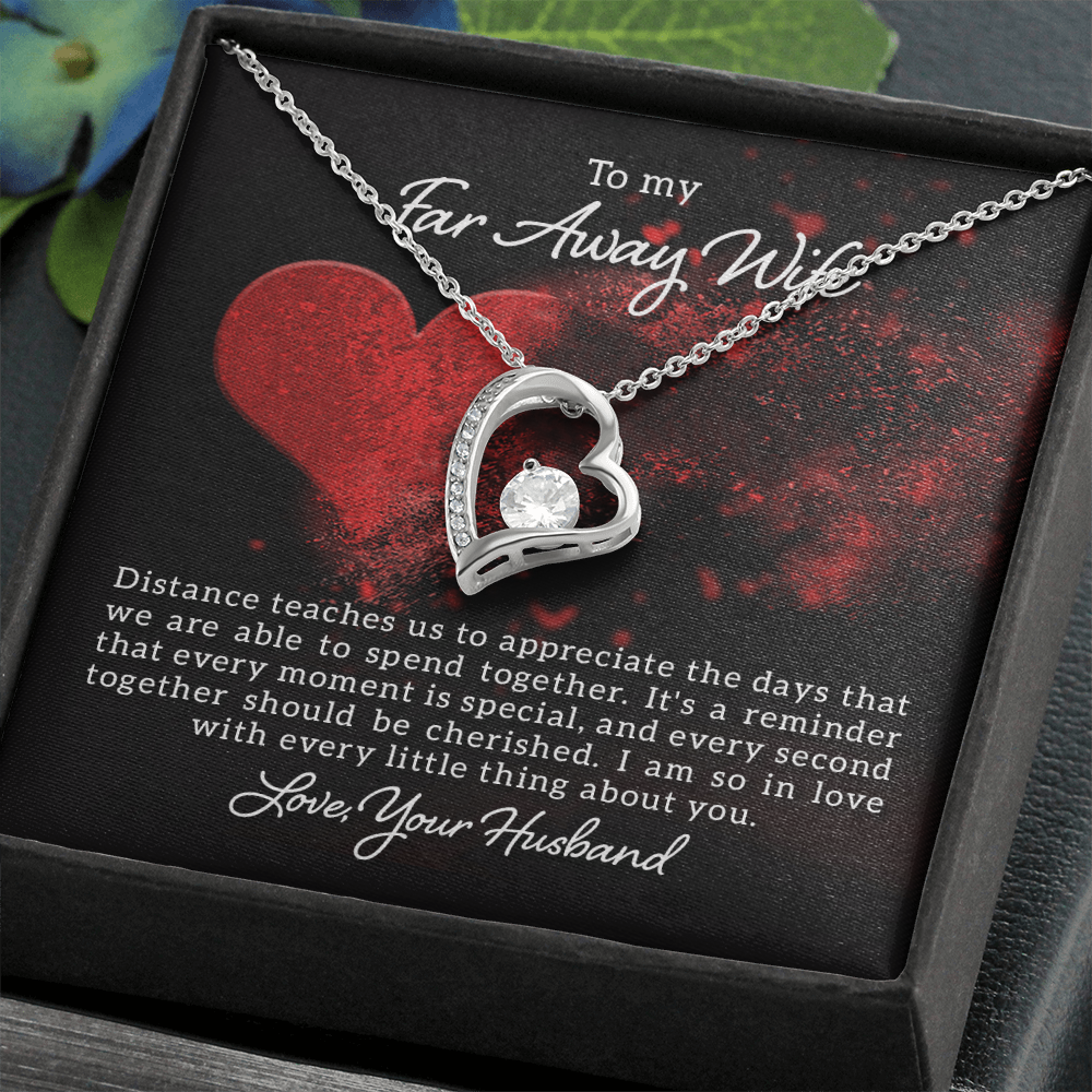 To My Far Away Wife: A Necklace to Close the Distance