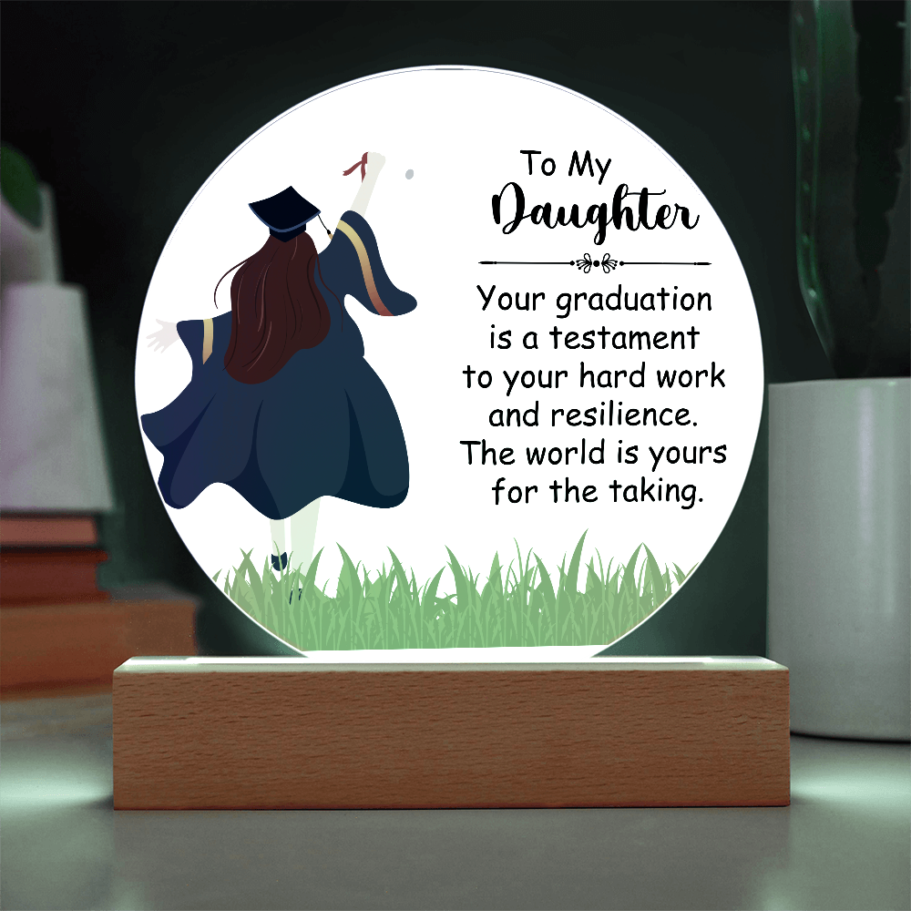 To My Daughter - With Love and Pride