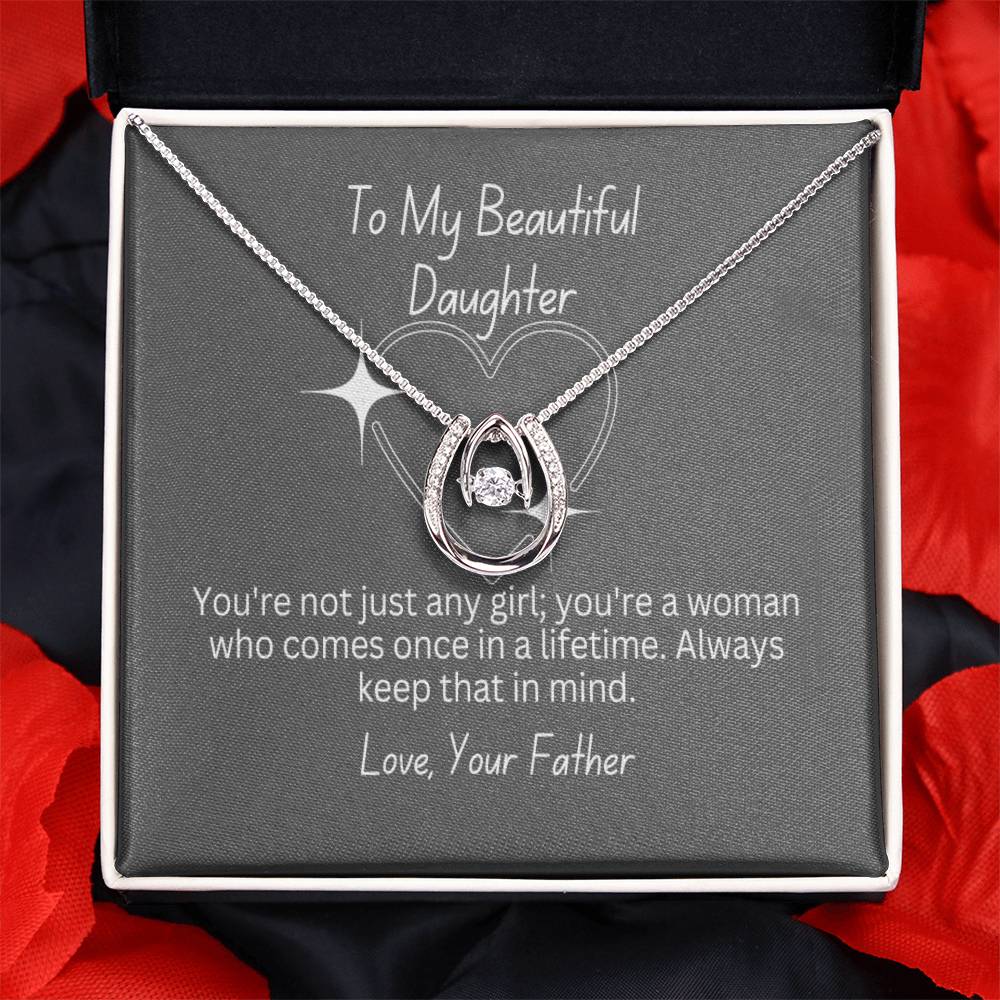 Beloved Daughter: A Lifetime Treasure, Forever Cherished by Your Father - Giulia's Jems