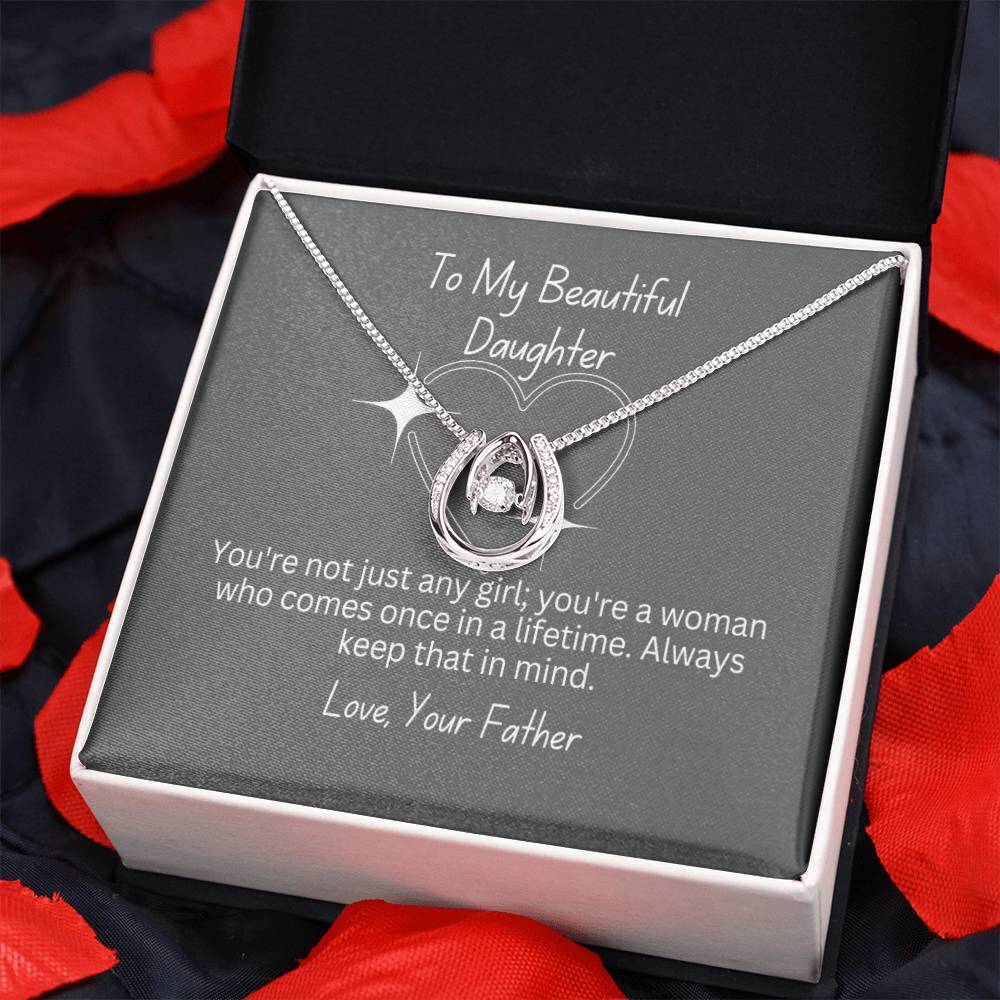 Beloved Daughter: A Lifetime Treasure, Forever Cherished by Your Father - Giulia's Jems