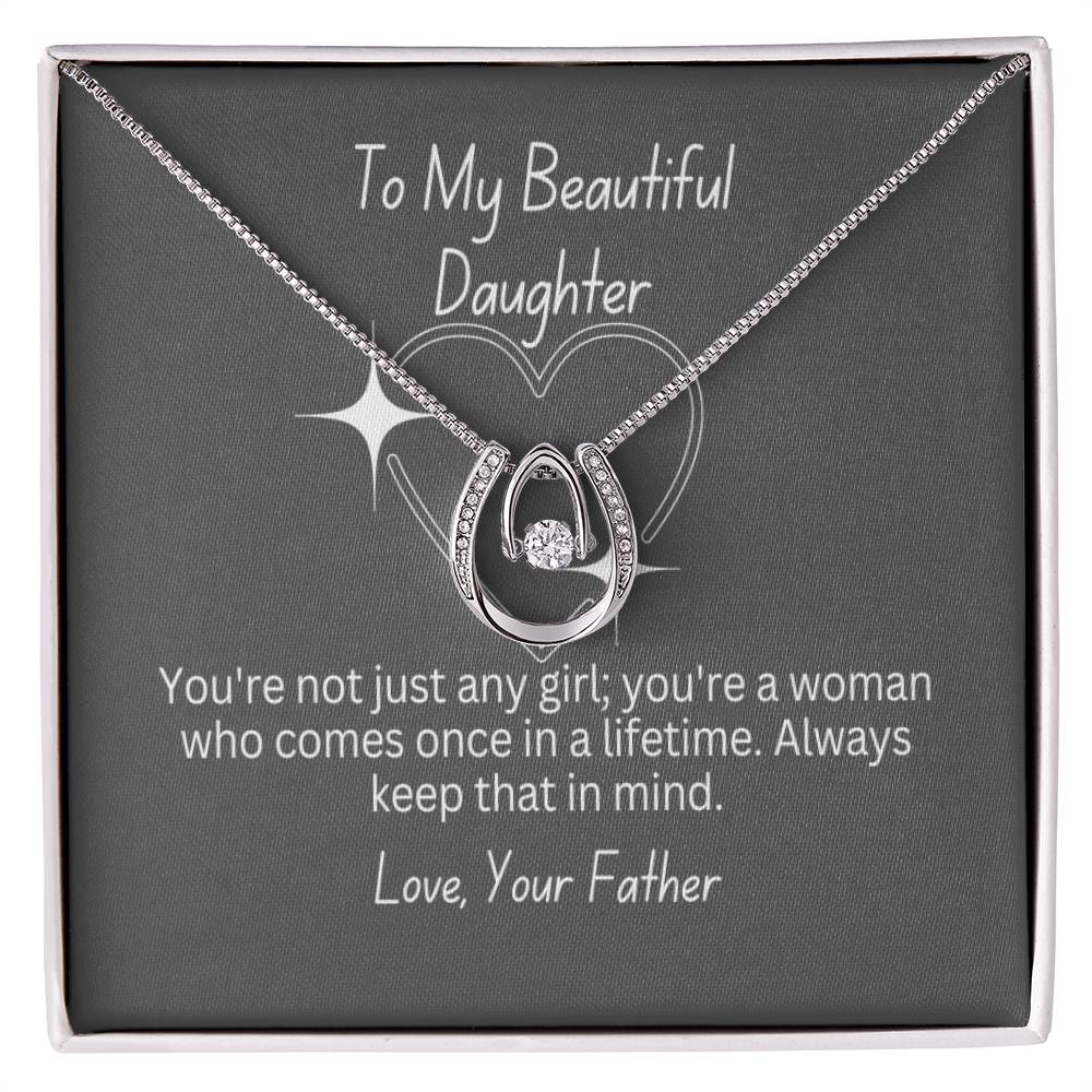 Beloved Daughter: A Lifetime Treasure, Forever Cherished by Your Father - Giulia's Jems