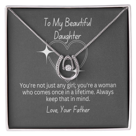 Beloved Daughter: A Lifetime Treasure, Forever Cherished by Your Father - Giulia's Jems