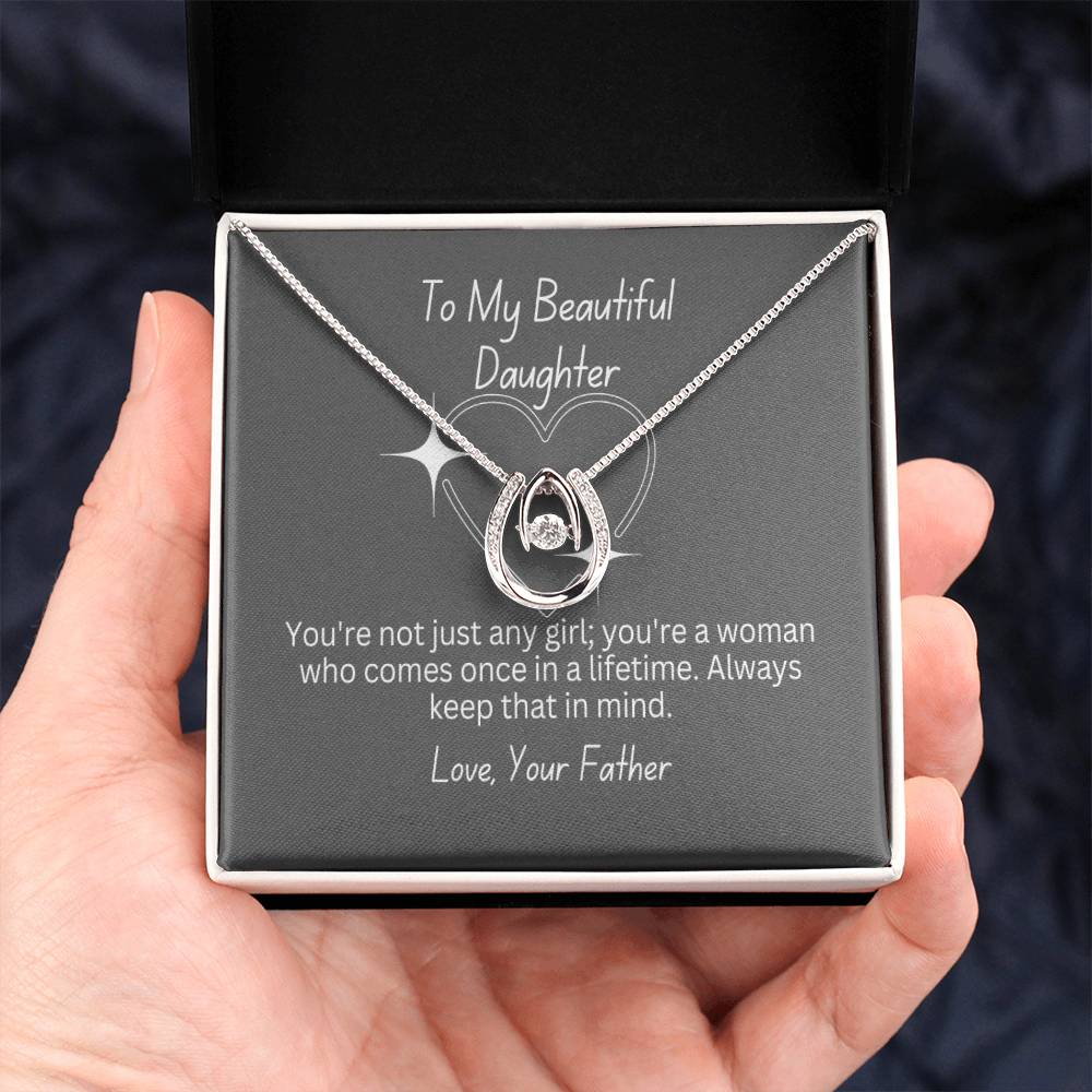 Beloved Daughter: A Lifetime Treasure, Forever Cherished by Your Father - Giulia's Jems