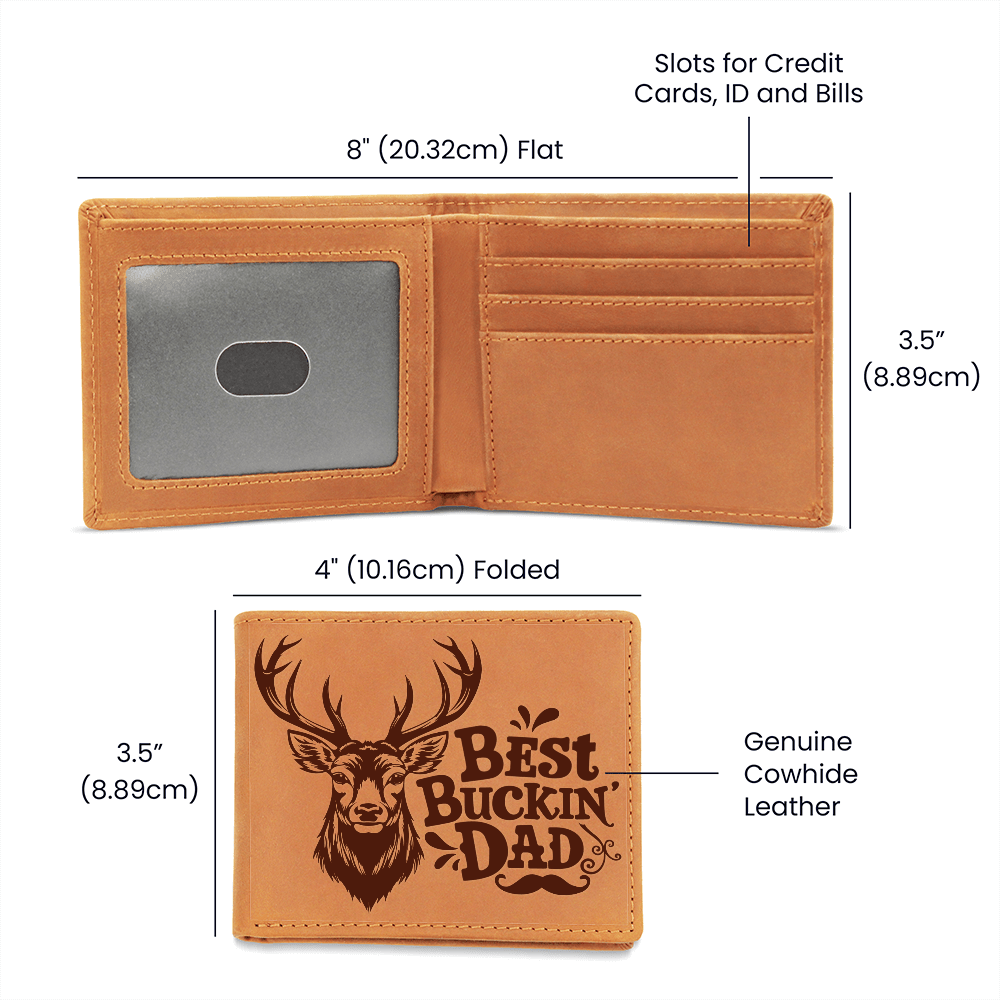 Best Buckin' Dad: A Wallet Worthy of a Legend - Giulia's Jems