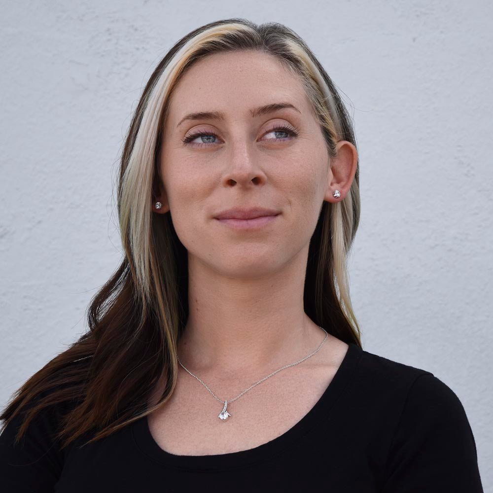 Blessed by Your Love: A Thoughtful Necklace and Earring Set for Mom with a Meaningful Message - Giulia's Jems