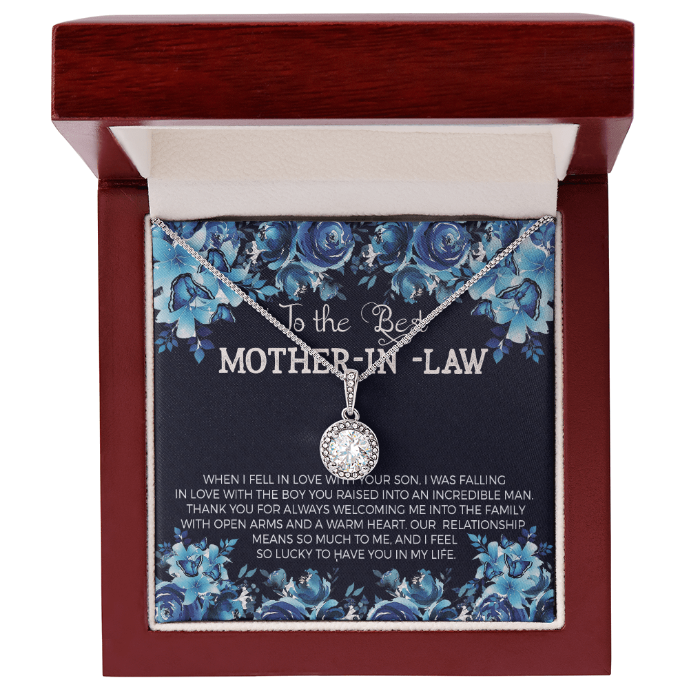 Connection of Hearts: A Beautiful Necklace for Your Mother - in - Law with a Heartfelt Message - Giulia's Jems