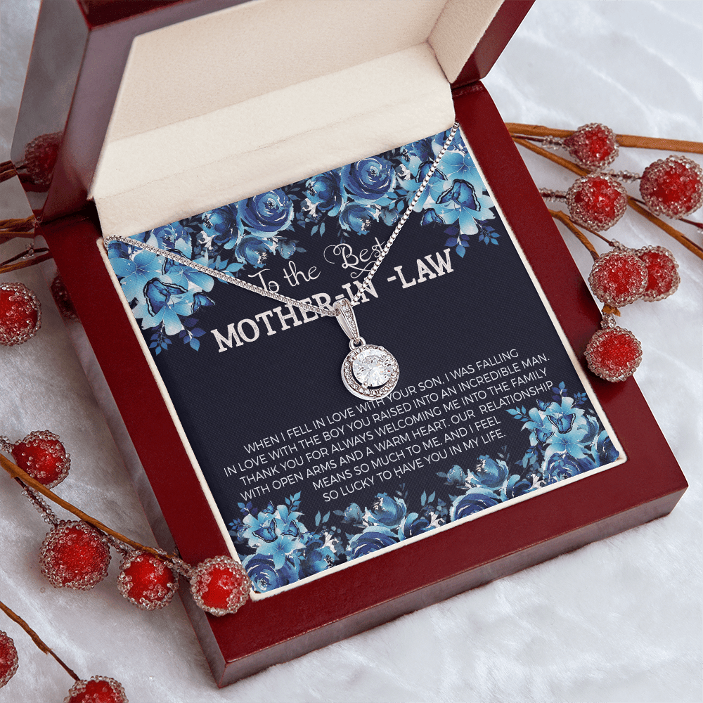 Connection of Hearts: A Beautiful Necklace for Your Mother - in - Law with a Heartfelt Message - Giulia's Jems