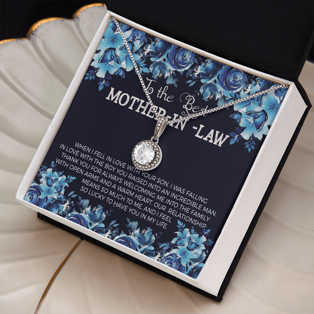 Connection of Hearts: A Beautiful Necklace for Your Mother - in - Law with a Heartfelt Message - Giulia's Jems