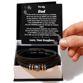 Dad, My Forever Hero: A Meaningful Bracelet and Message - Giulia's Jems
