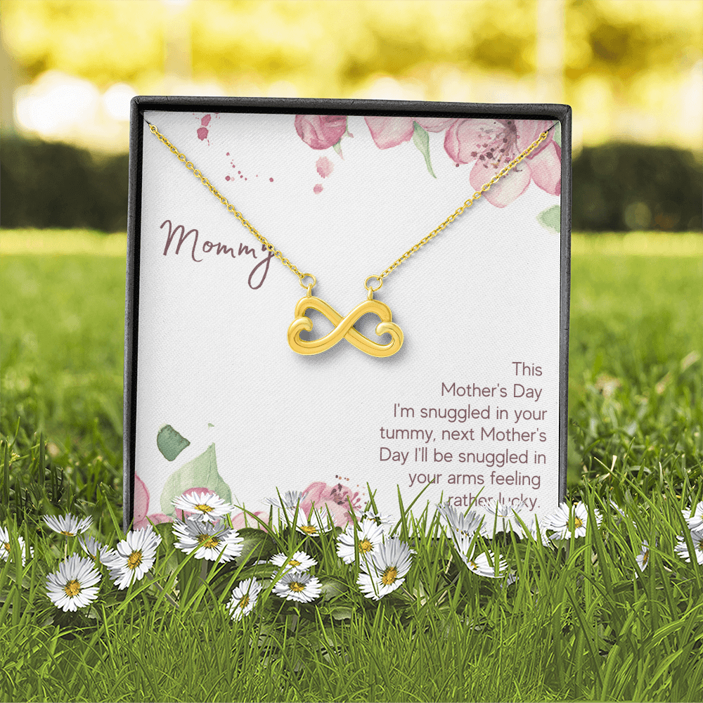 Embracing New Beginnings: A Heartfelt Necklace for Mom - to - Be with Inspirational Message - Giulia's Jems