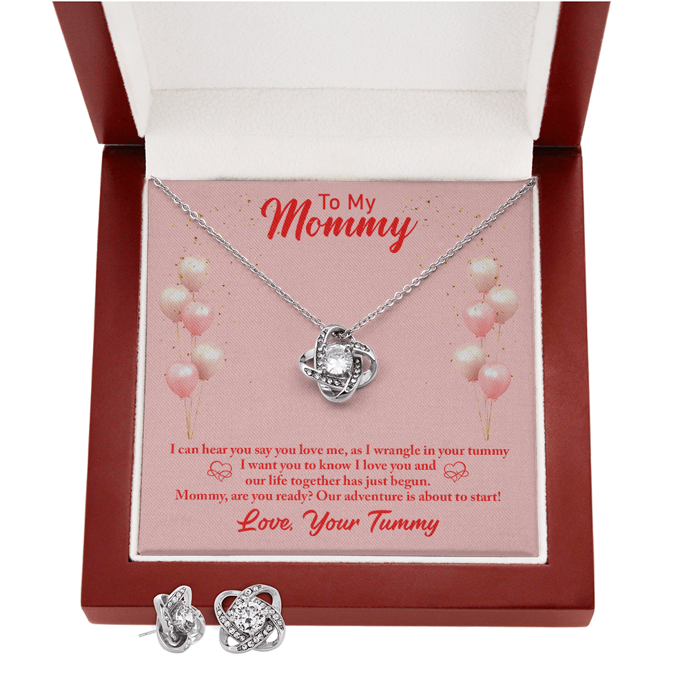 Eternal Bond: Sentimental Necklace for Mom with Loving Message Card - Giulia's Jems