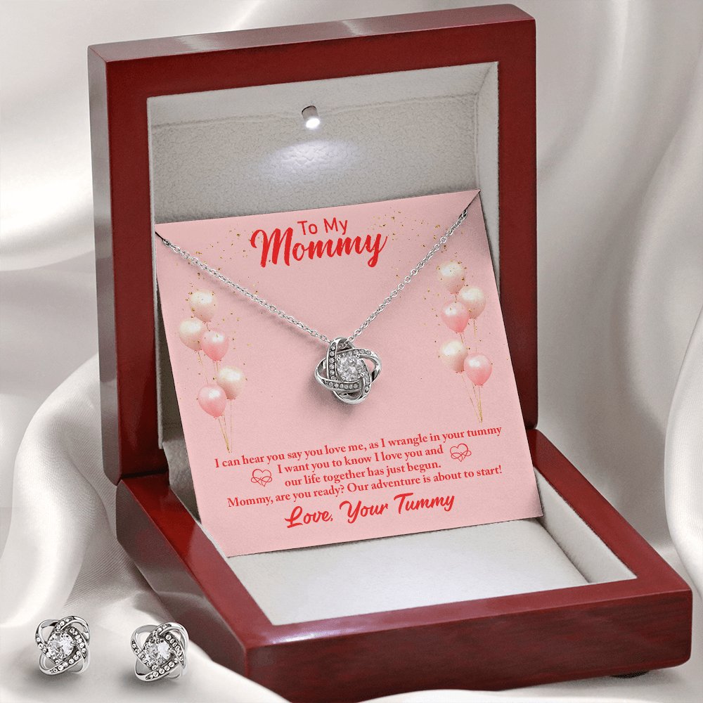 Eternal Bond: Sentimental Necklace for Mom with Loving Message Card - Giulia's Jems