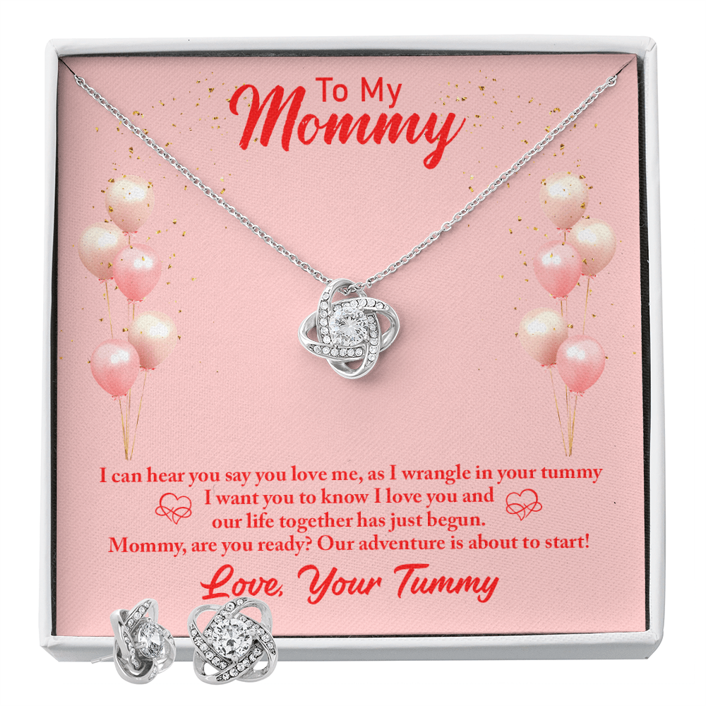 Eternal Bond: Sentimental Necklace for Mom with Loving Message Card - Giulia's Jems