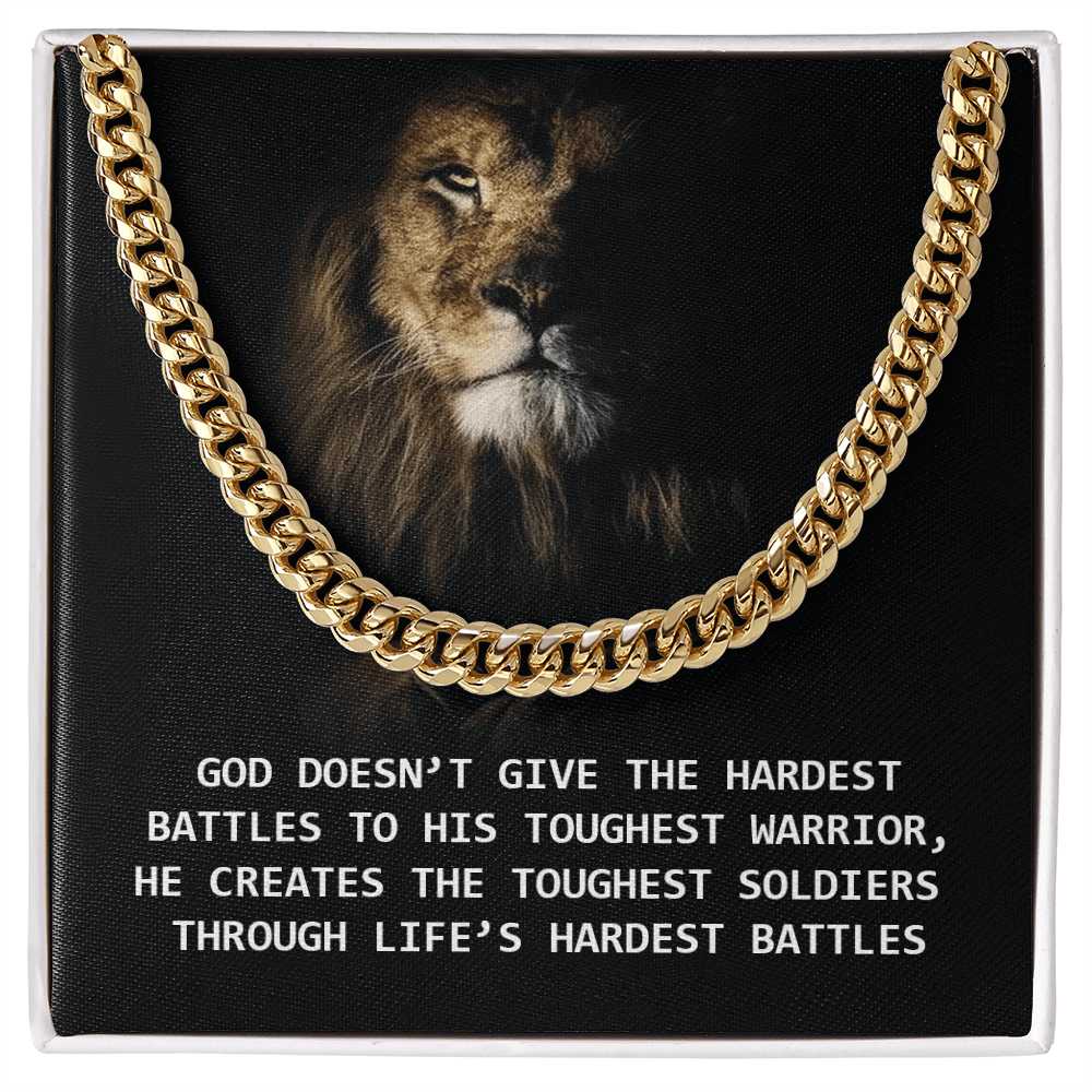 Faith in Style: A Men's Necklace with a Powerful Message" - Giulia's Jems