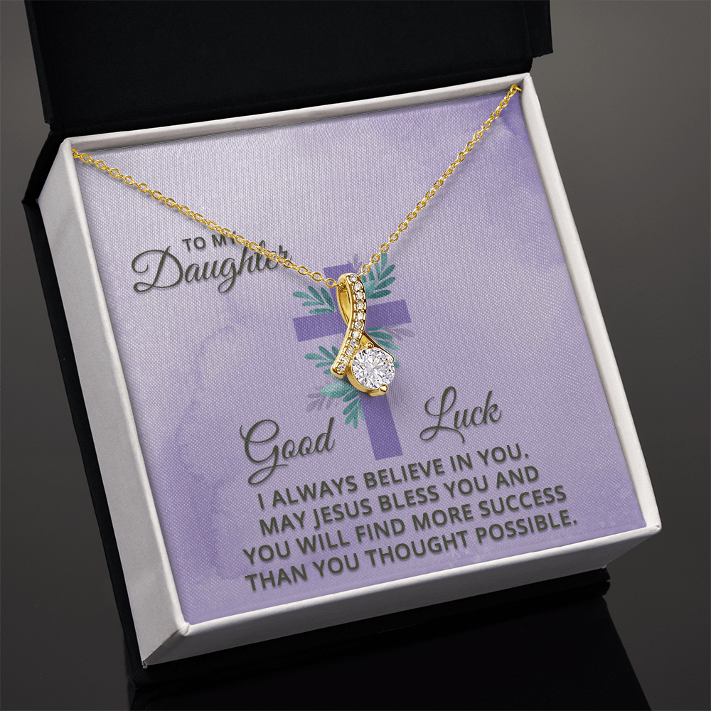 Faithful Adornment: A Necklace Accompanied by a Heartwarming Card - Giulia's Jems