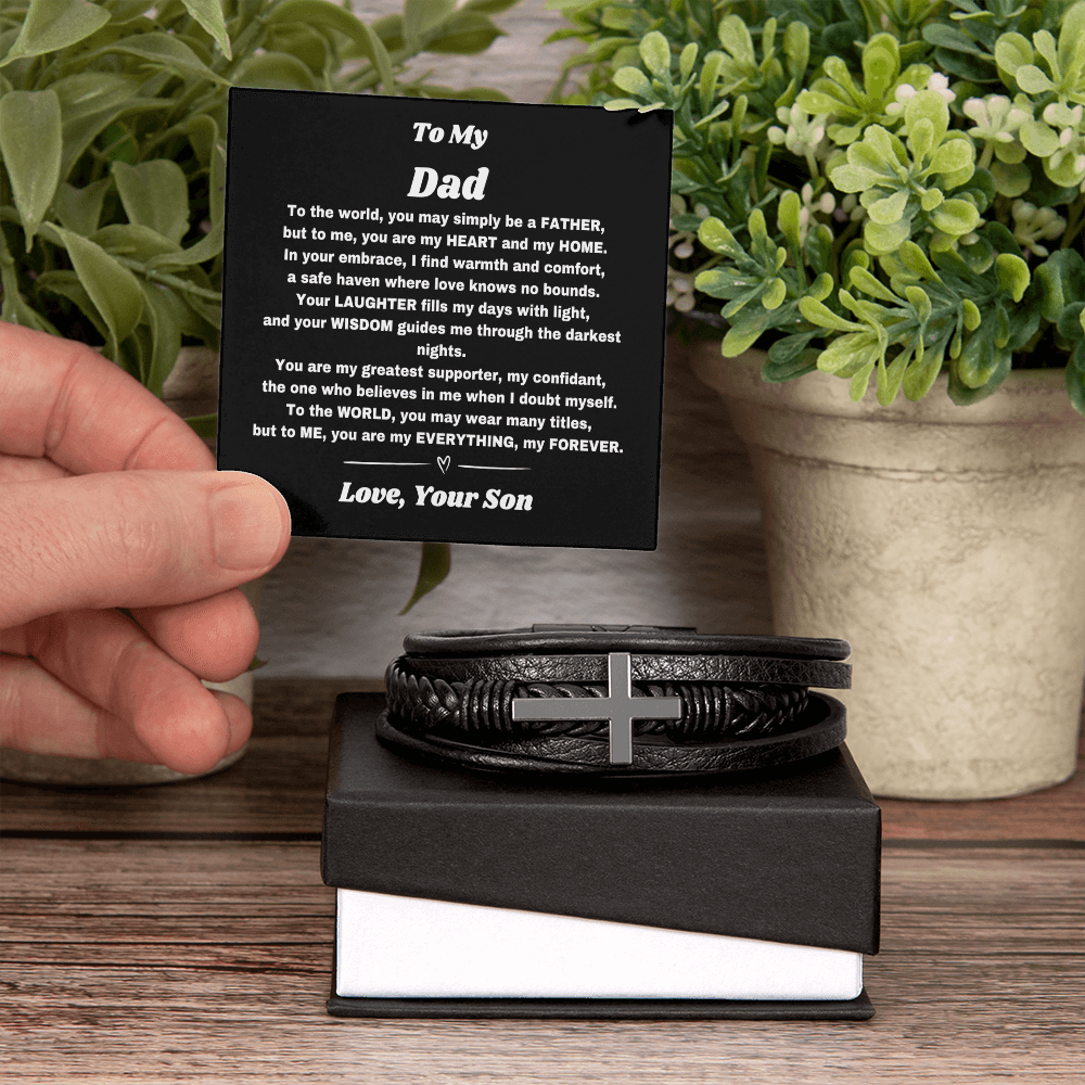 Forever in My Heart: A Special Bracelet from Son to Dad - Giulia's Jems
