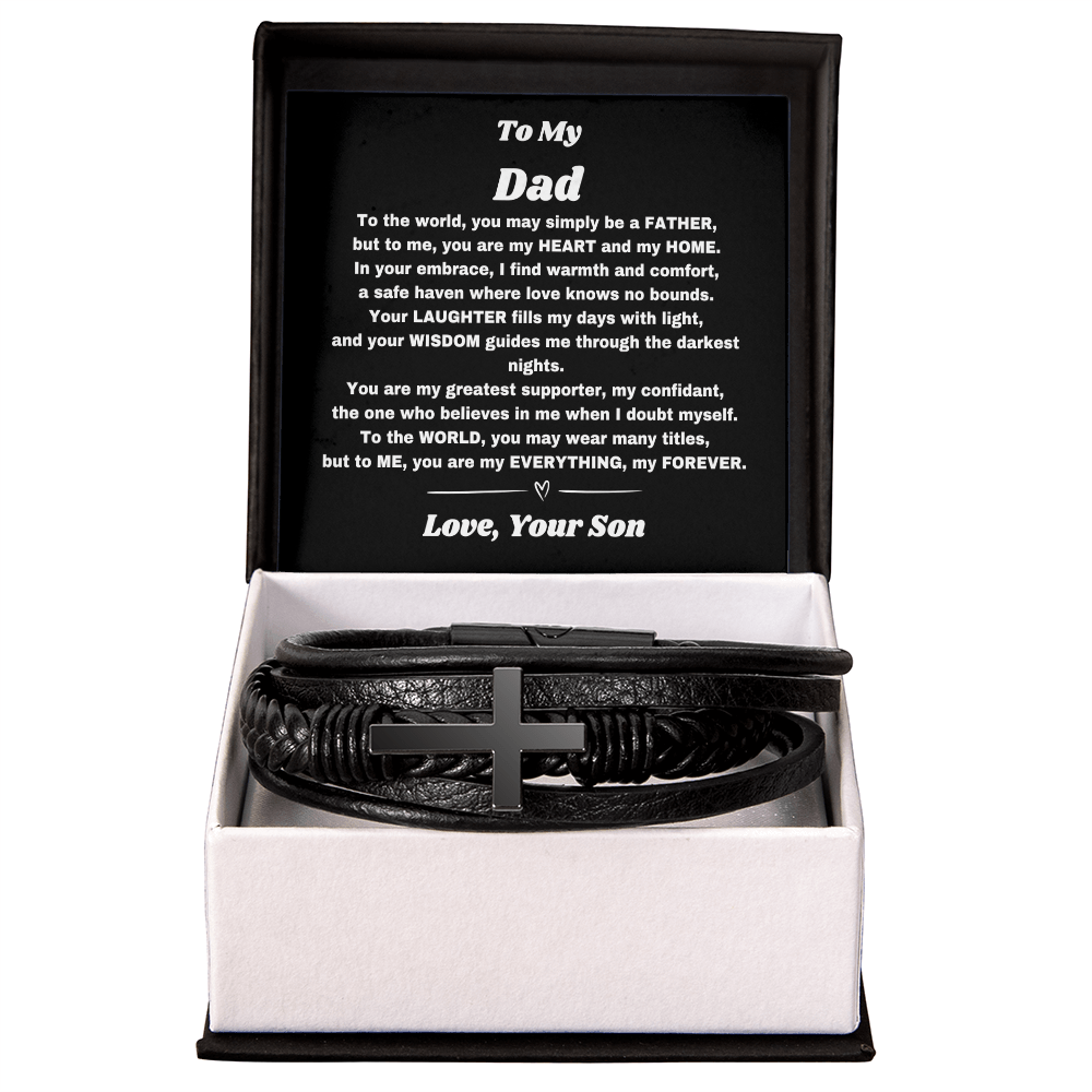 Forever in My Heart: A Special Bracelet from Son to Dad - Giulia's Jems