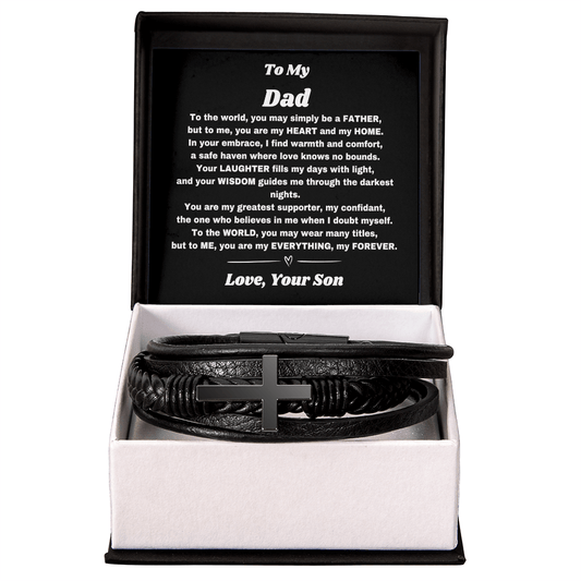 Forever in My Heart: A Special Bracelet from Son to Dad - Giulia's Jems