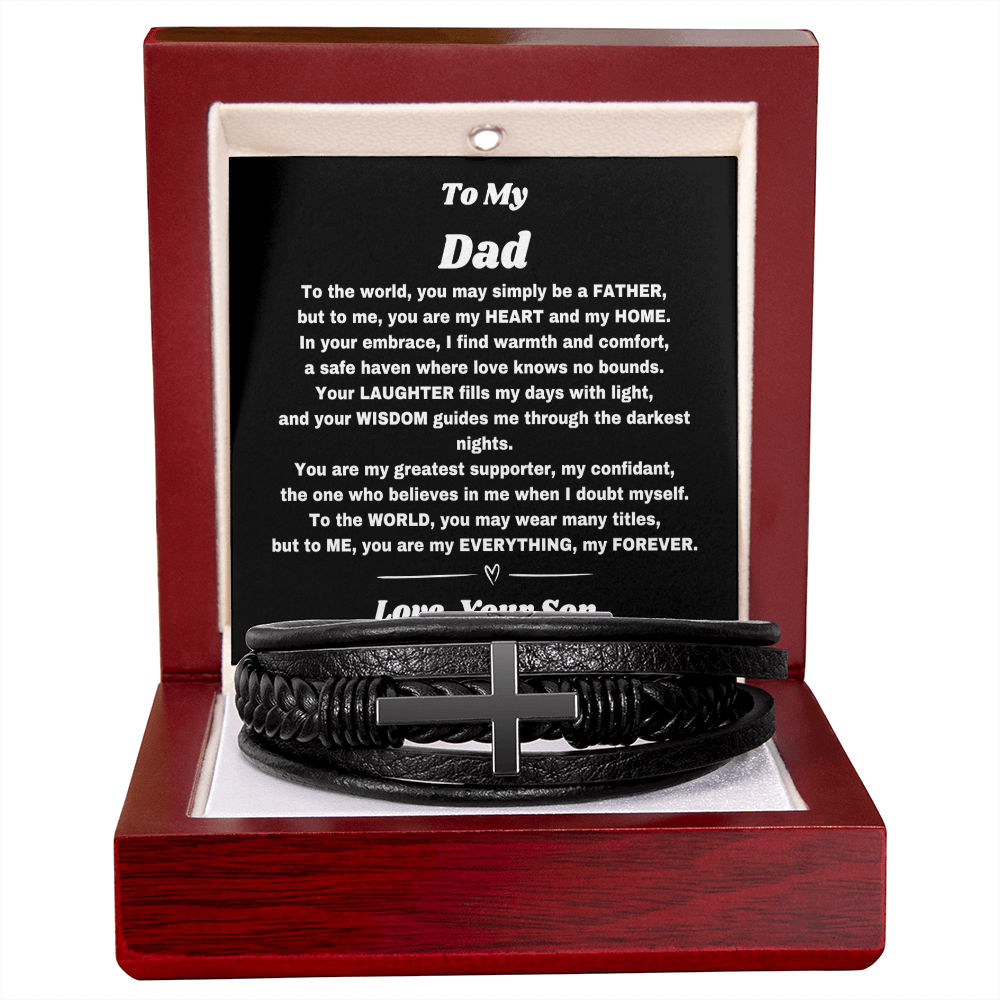 Forever in My Heart: A Special Bracelet from Son to Dad - Giulia's Jems