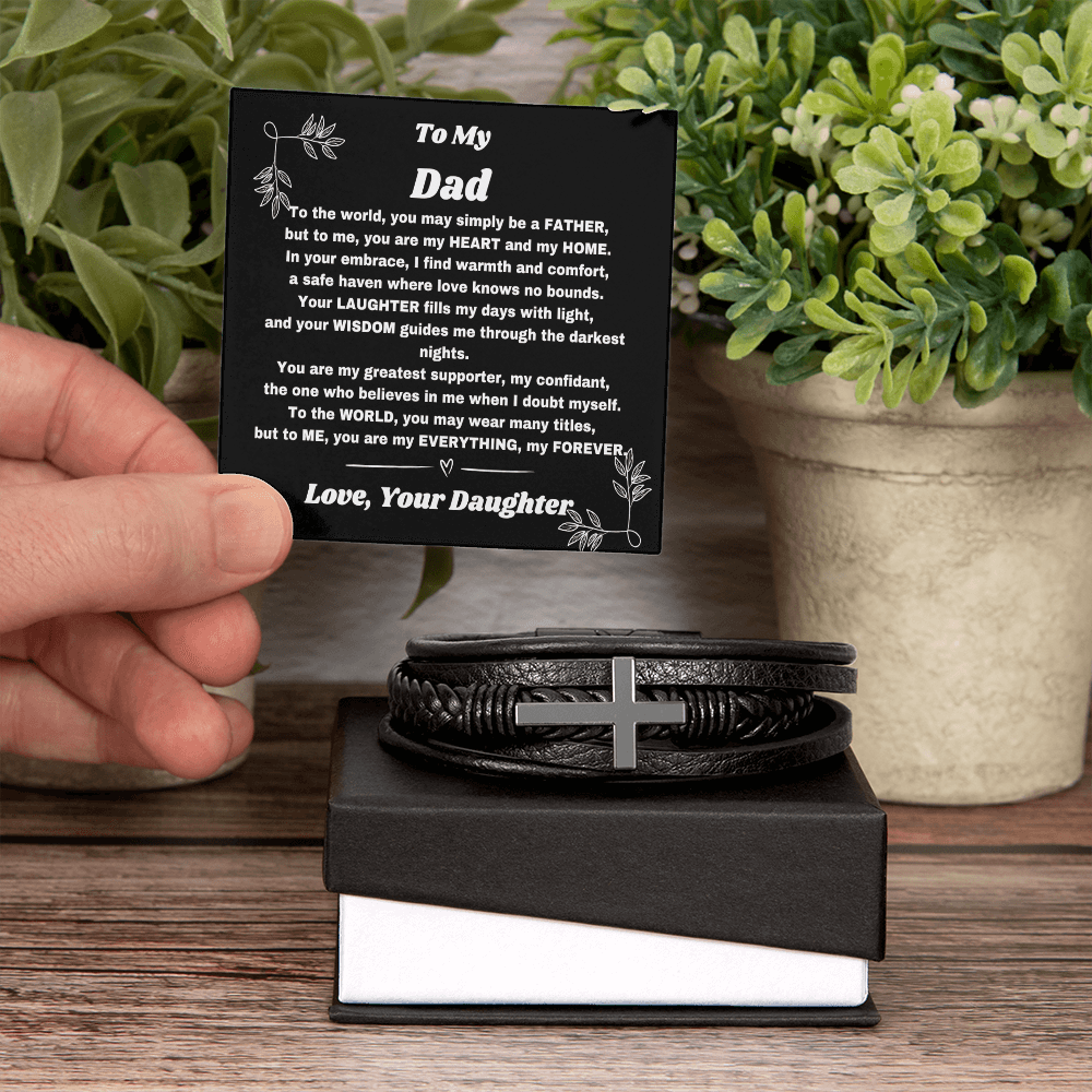 Forever Your Little Girl: A Special Bracelet for Dad - Giulia's Jems