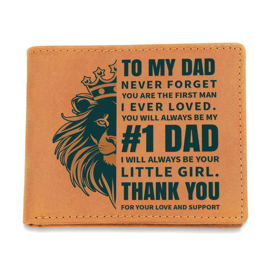 Forever Your Little Girl: A Wallet Filled with Love for Dad - Giulia's Jems