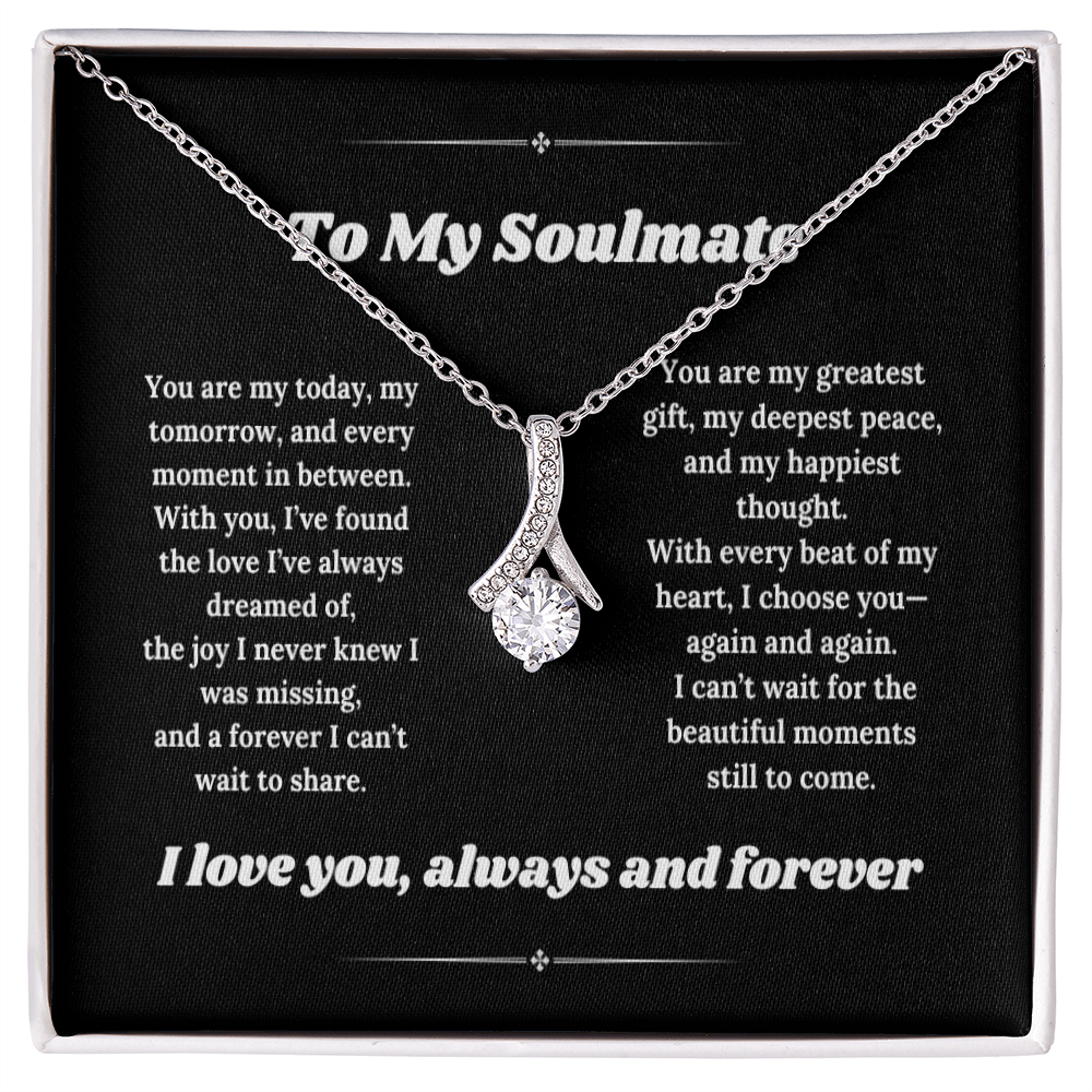 Forever Yours - Heartfelt Necklace Gift for Your Soulmate - Giulia's Jems