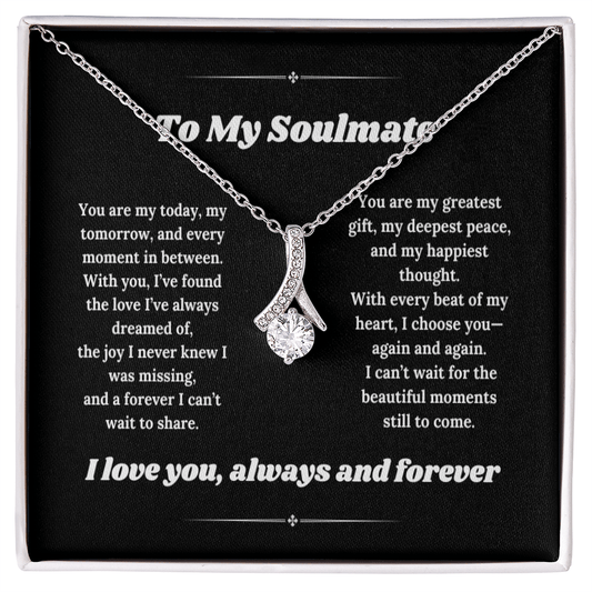 Forever Yours - Heartfelt Necklace Gift for Your Soulmate - Giulia's Jems
