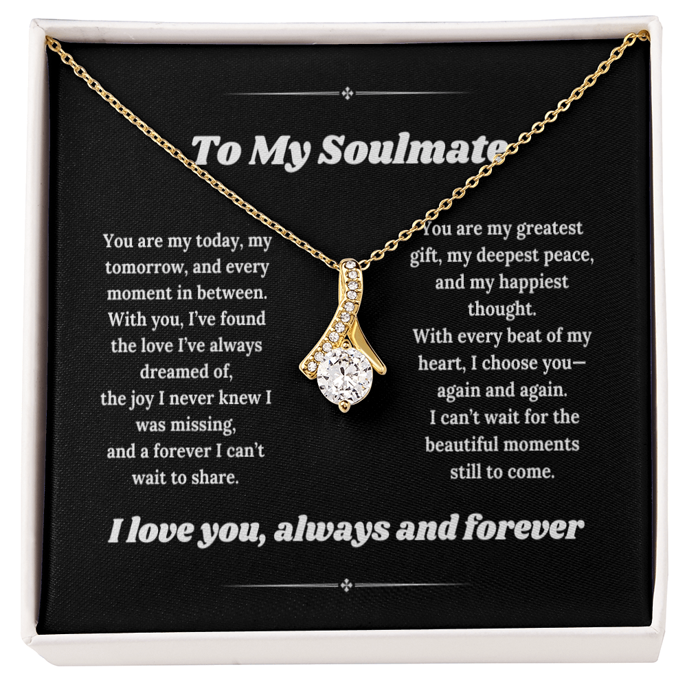 Forever Yours - Heartfelt Necklace Gift for Your Soulmate - Giulia's Jems