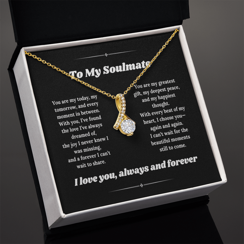 Forever Yours - Heartfelt Necklace Gift for Your Soulmate - Giulia's Jems