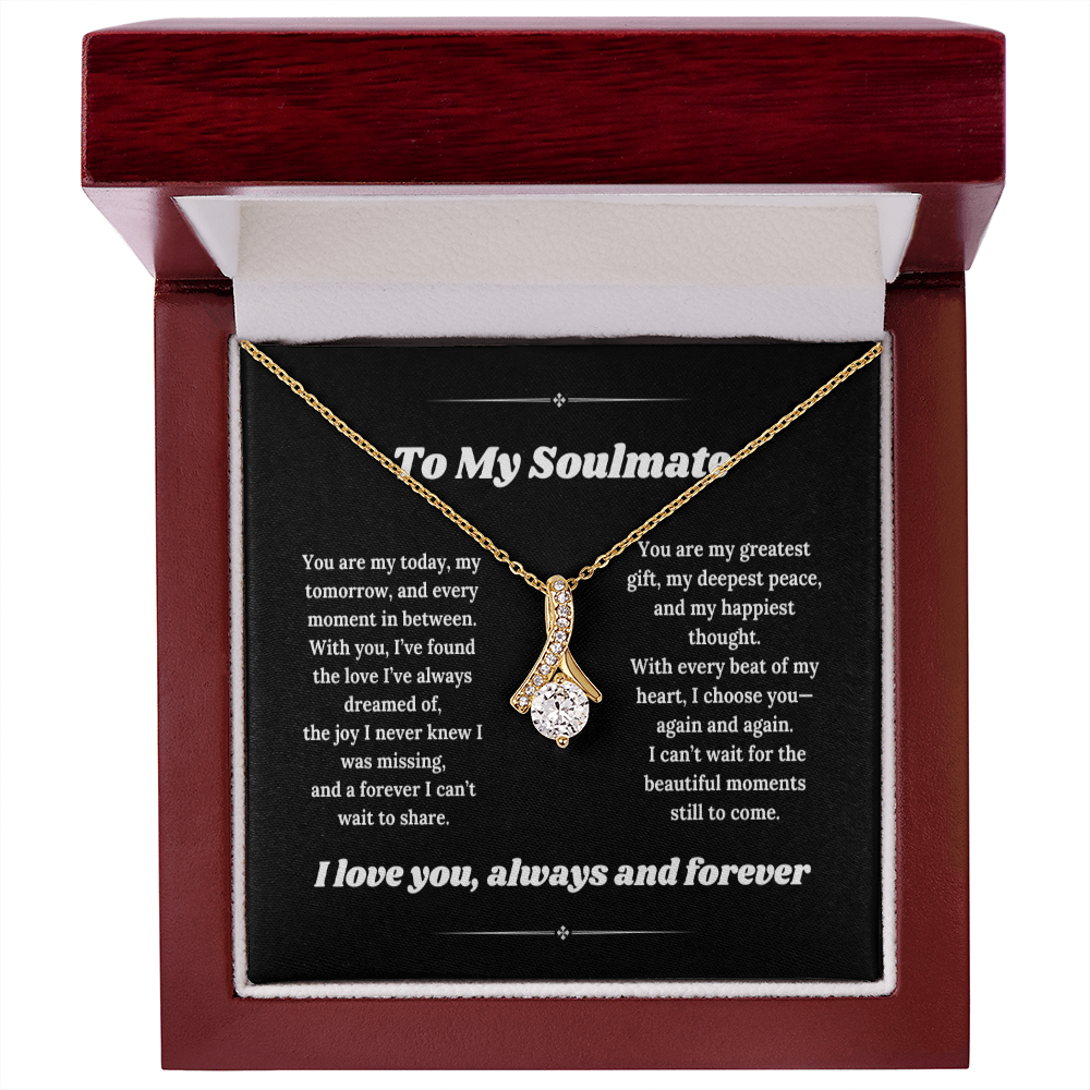Forever Yours - Heartfelt Necklace Gift for Your Soulmate - Giulia's Jems
