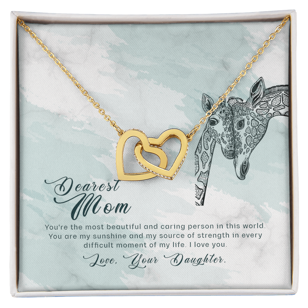 From My Heart to Yours: A Daughter's Love Captured in a Beautiful Necklace with a Special Message - Giulia's Jems