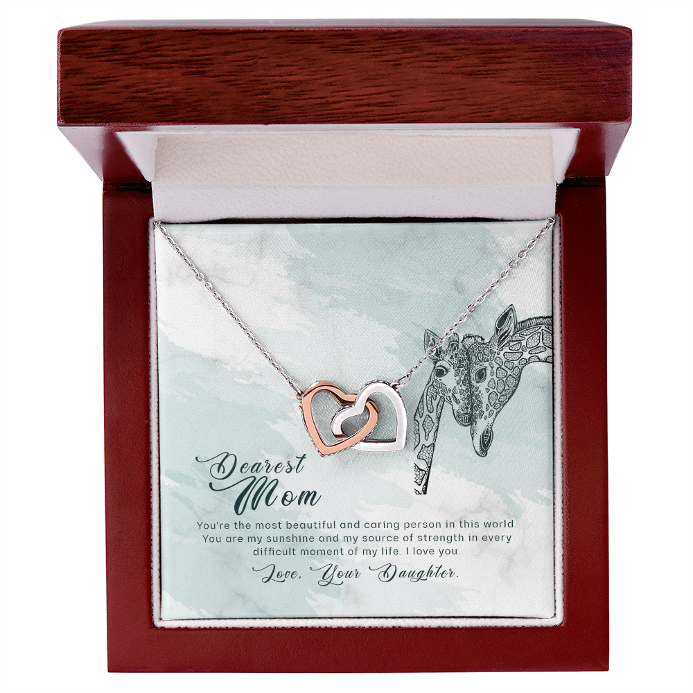 From My Heart to Yours: A Daughter's Love Captured in a Beautiful Necklace with a Special Message - Giulia's Jems