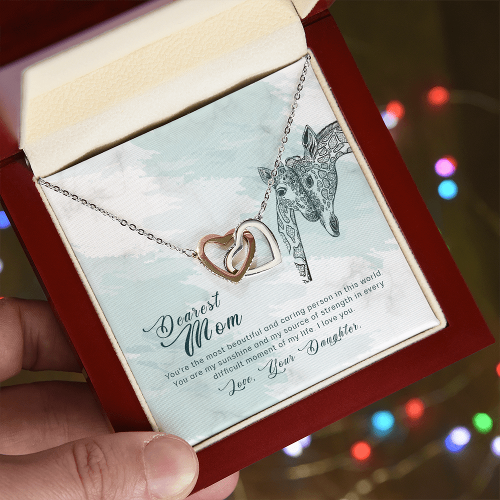 From My Heart to Yours: A Daughter's Love Captured in a Beautiful Necklace with a Special Message - Giulia's Jems