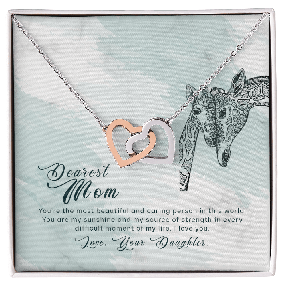 From My Heart to Yours: A Daughter's Love Captured in a Beautiful Necklace with a Special Message - Giulia's Jems