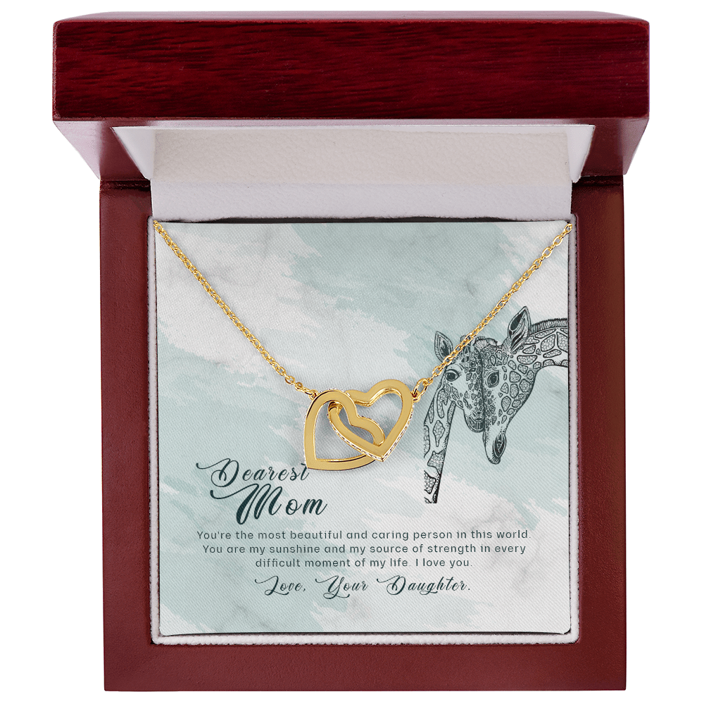 From My Heart to Yours: A Daughter's Love Captured in a Beautiful Necklace with a Special Message - Giulia's Jems