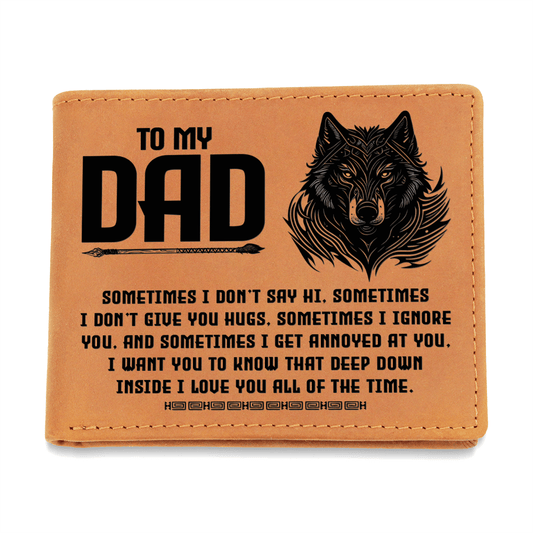 Heartfelt Gratitude: The Ultimate Dad Appreciation Wallet - Giulia's Jems