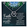 Love & Faith: A Necklace with an Encouraging Card - Giulia's Jems