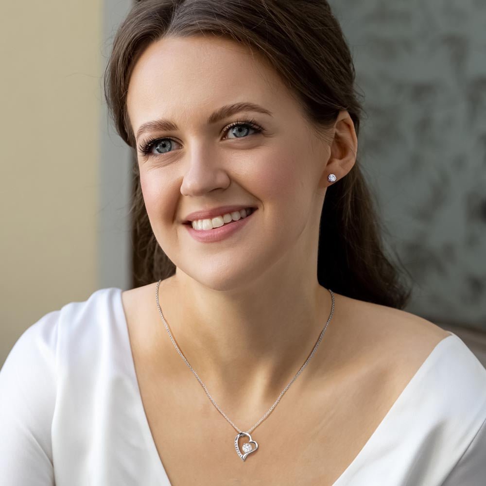 Mom, You Are My Strength: Beautiful Necklace with Inspirational Message - Giulia's Jems