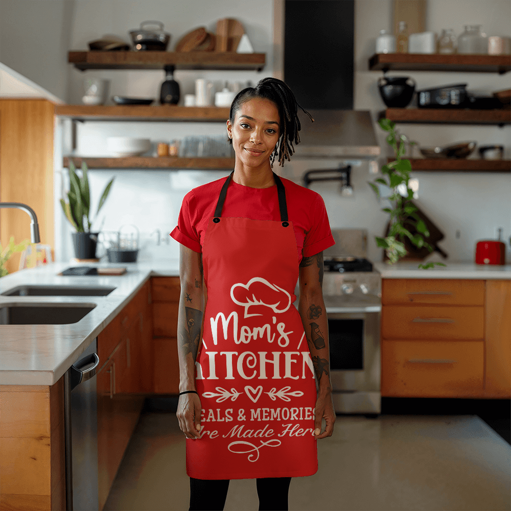 Mom's Kitchen Companion: The Stylish Apron for Her Culinary Creations! - Giulia's Jems