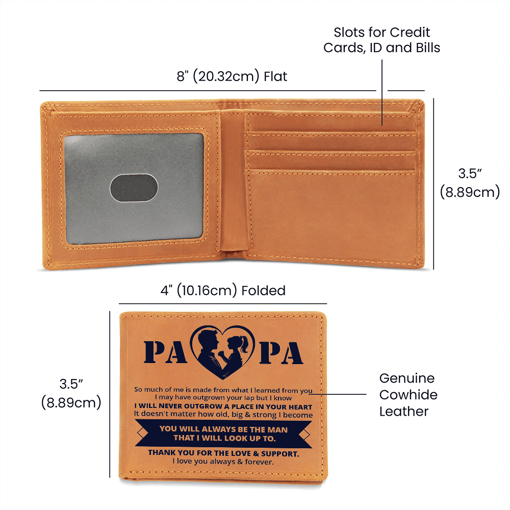 My First Love: A Special Wallet for Dad - Giulia's Jems
