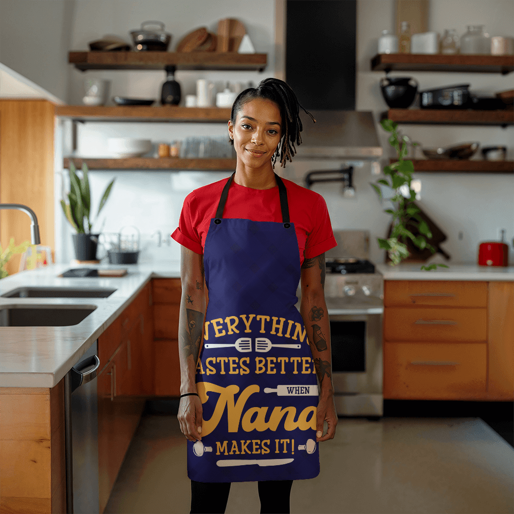 Nanna's Secret Ingredient: The Charming Apron for Her Culinary Magic! - Giulia's Jems