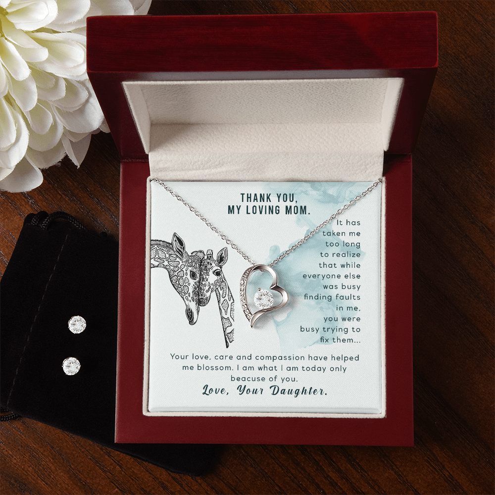 Radiating Love: A Special Necklace and Earring Set for the Extraordinary Mother - Giulia's Jems