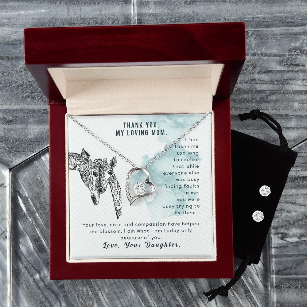 Radiating Love: A Special Necklace and Earring Set for the Extraordinary Mother - Giulia's Jems