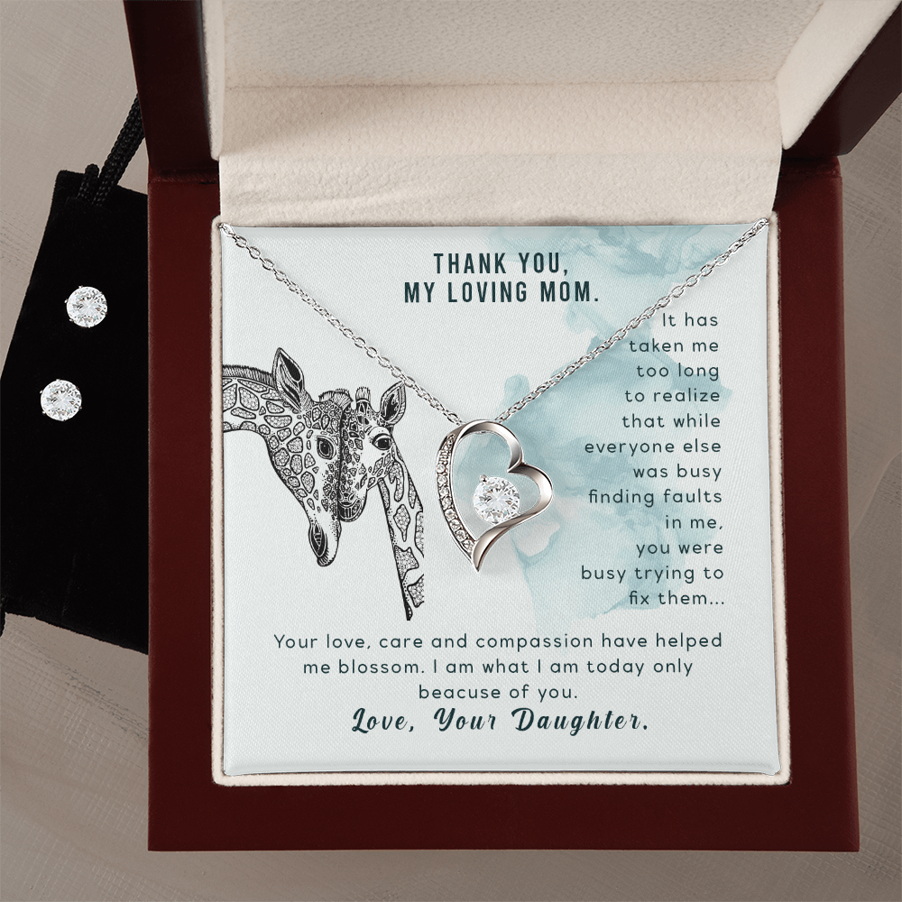 Radiating Love: A Special Necklace and Earring Set for the Extraordinary Mother - Giulia's Jems