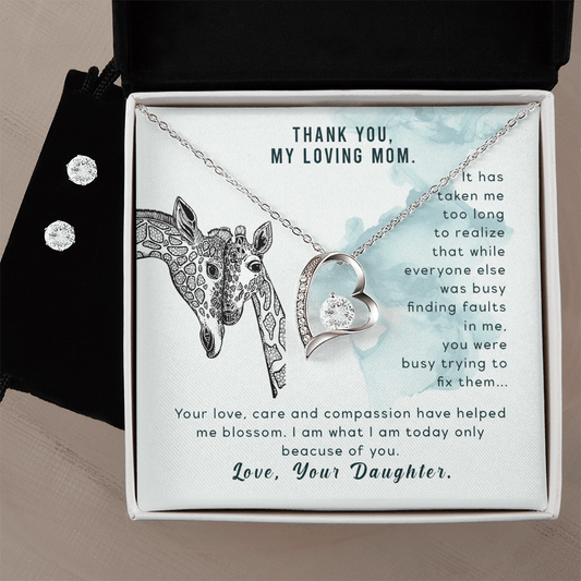 Radiating Love: A Special Necklace and Earring Set for the Extraordinary Mother - Giulia's Jems