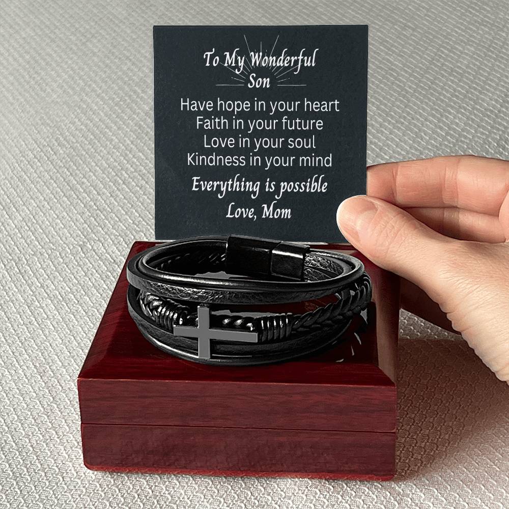 Son's Strength: A Bracelet of Love From Mother's Heart - Giulia's Jems