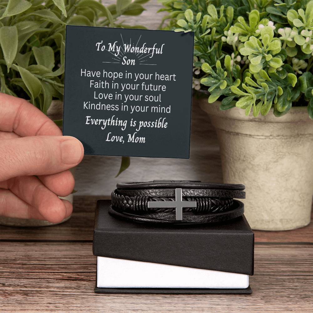 Son's Strength: A Bracelet of Love From Mother's Heart - Giulia's Jems