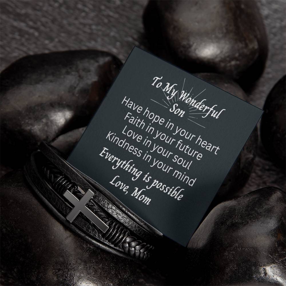 Son's Strength: A Bracelet of Love From Mother's Heart - Giulia's Jems