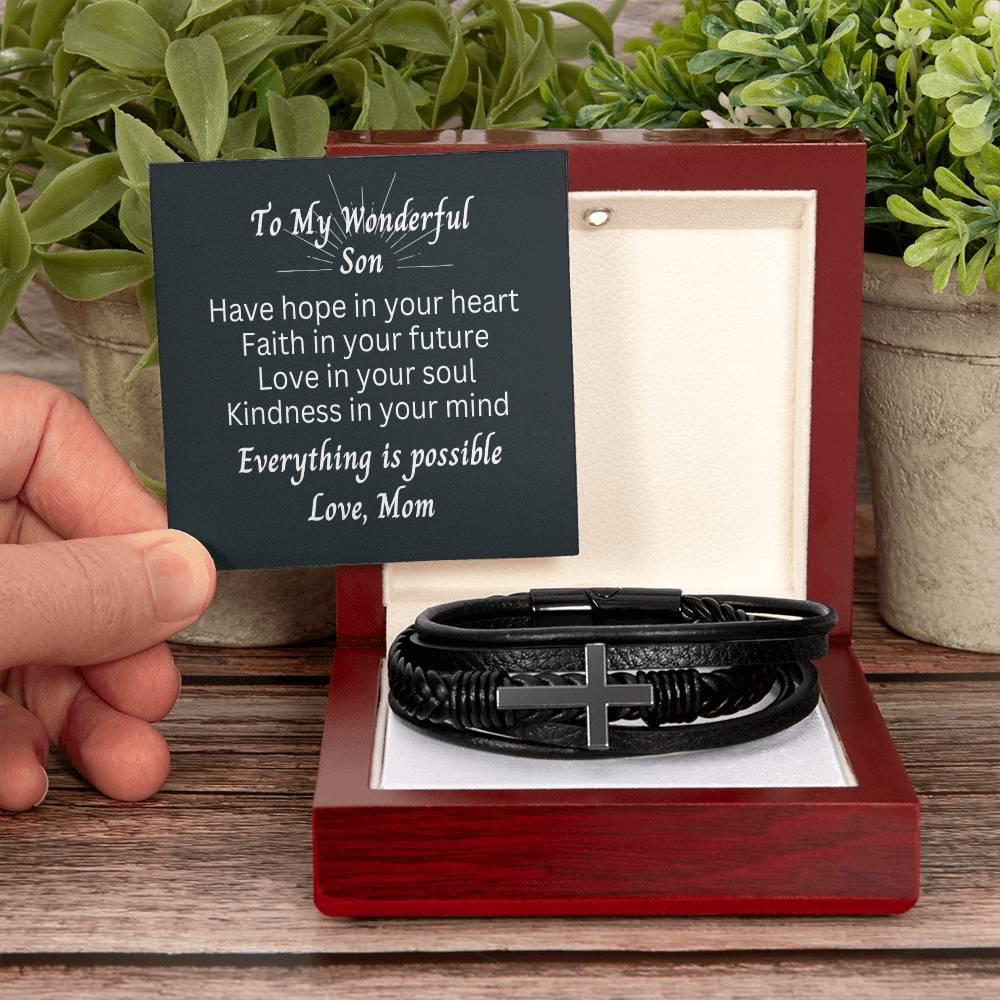 Son's Strength: A Bracelet of Love From Mother's Heart - Giulia's Jems